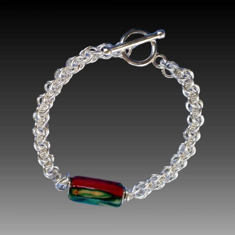 Heathergems Chain Maille Bracelet